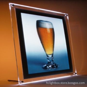 Crystal Home Decoration LED Light Box Acrylic Display Board